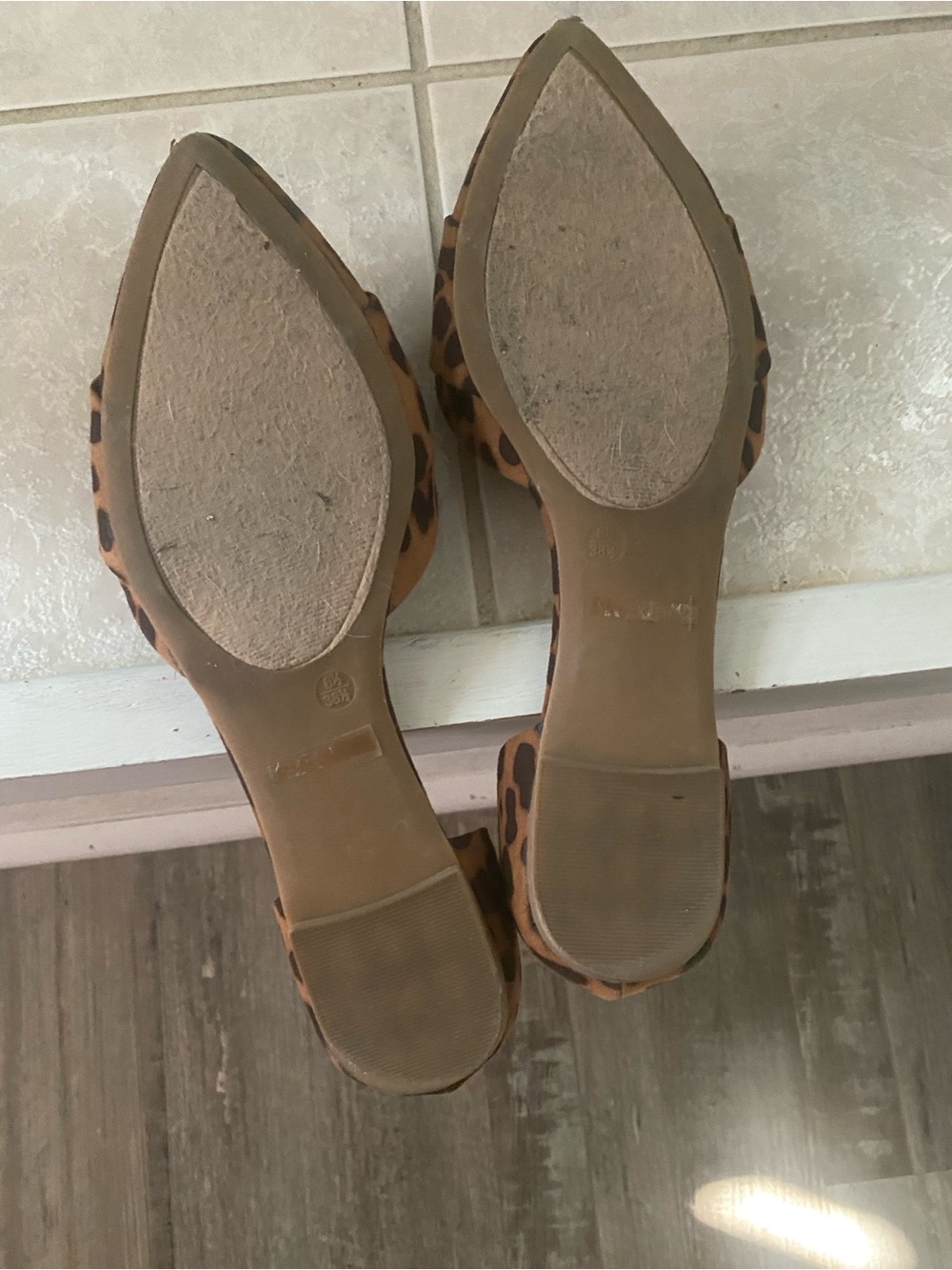 SHEIN Leopard Print Buckle Flats. Size 8.5 - Picture 5 of 5